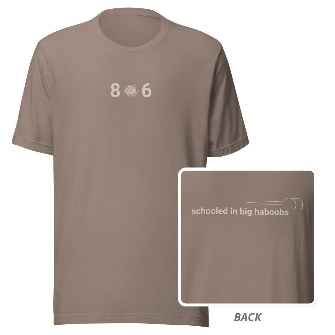 Lubbock 806 / Schooled in Big Haboobs | T-Shirt