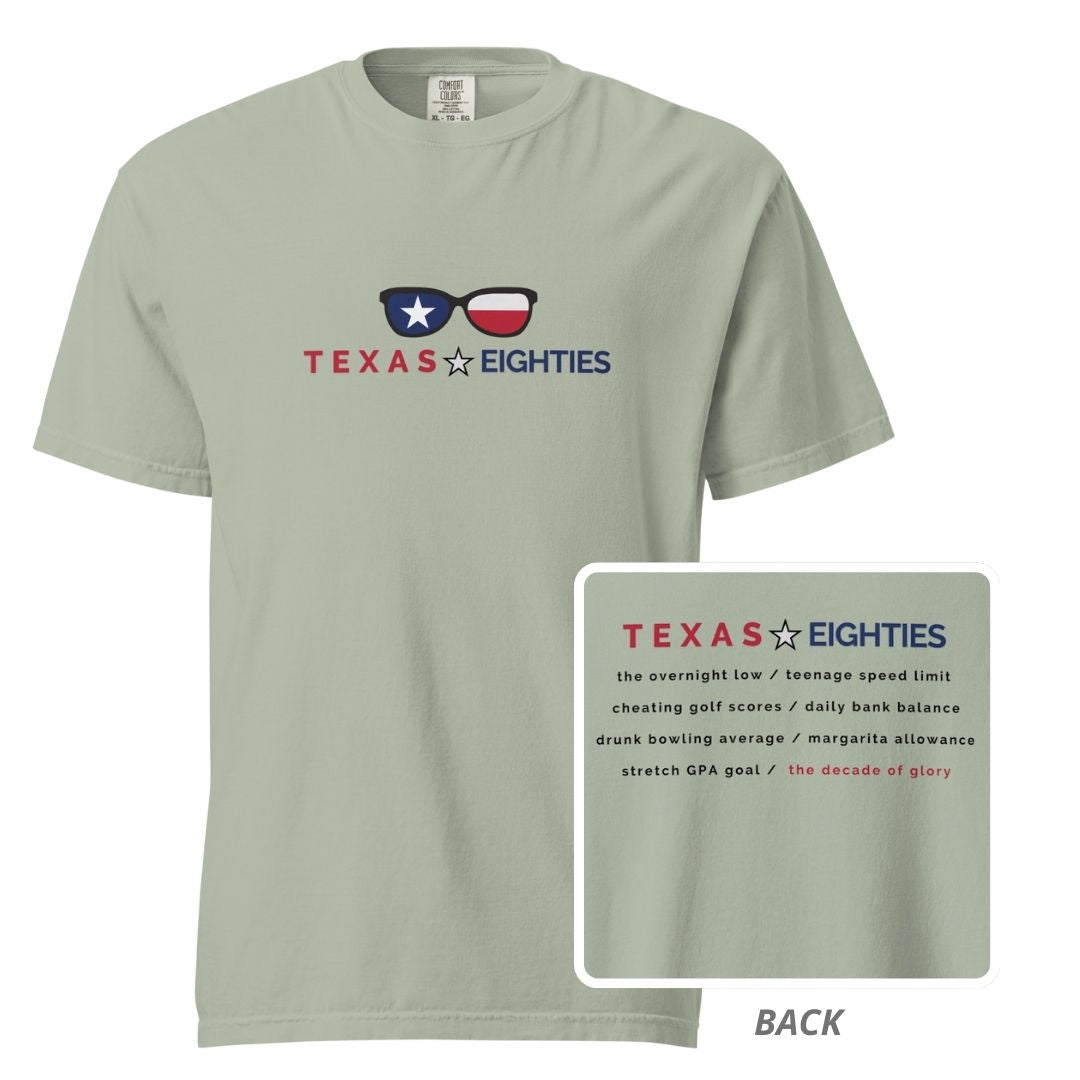 Texas Eighties | Unisex Garment-dyed Heavyweight T-shirt